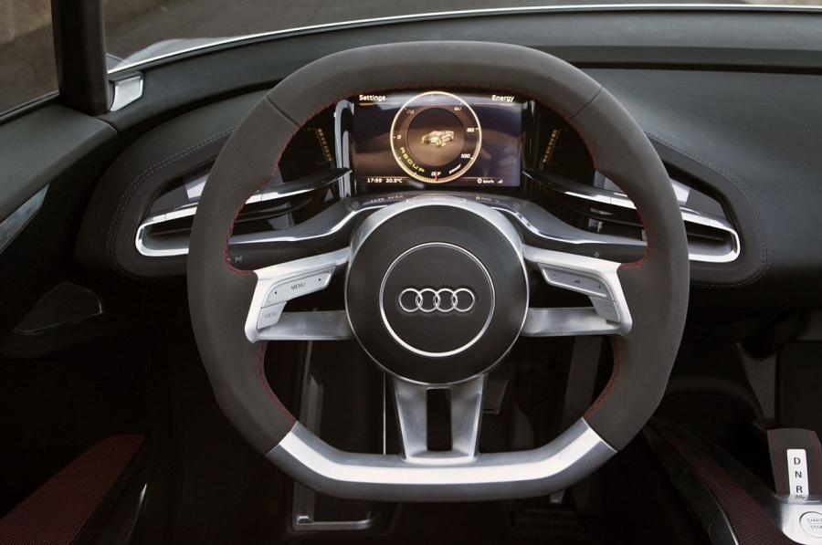Панель приборов Audi e-Tron Spyder Concept 2010 года  (фото 76 из 105)